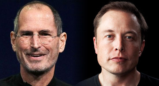 Steve Jobs a Elon Musk - svetapple.sk